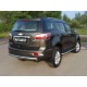 Защита заднего бампера овальная 75-42 мм для Chevrolet TrailBlazer 2013-2016 для Chevrolet TrailBlazer 2013-2016