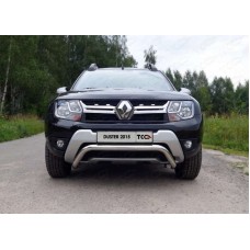 Защита передняя Кенгурятник 60 мм для Renault Duster 2015-2021