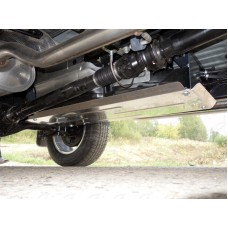 Защита бака ТСС алюминий 4 мм для Toyota Hilux 2015-2023