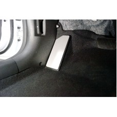 Накладка площадки левой ноги лист алюминий 4 мм для Kia K5 2020-2023