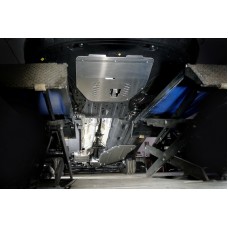 Защиты комплект, алюминий 4 мм картер и КПП, бак, адсорбер, дифференциал  для Kia Sorento 2020-2023