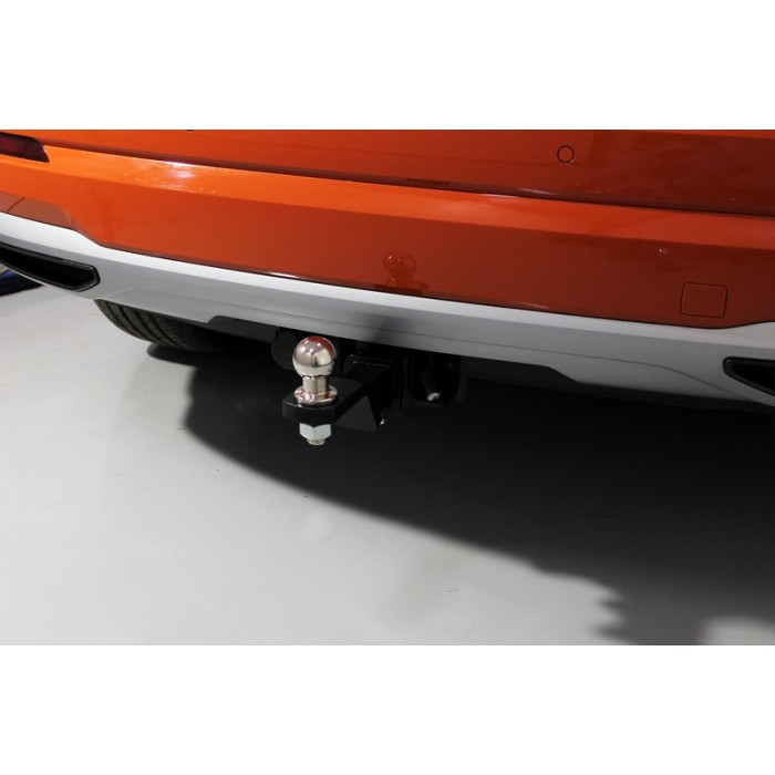 Фаркоп оцинкованный, шар E нержавеющий для Audi Q3 2019-2023 артикул TCU00151N