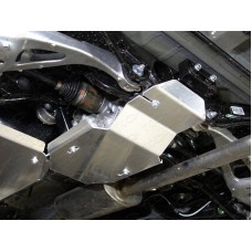 Защиты комплект алюминий 4 мм картер, КПП, бак и дифференциал для Honda CR-V 2017-2023