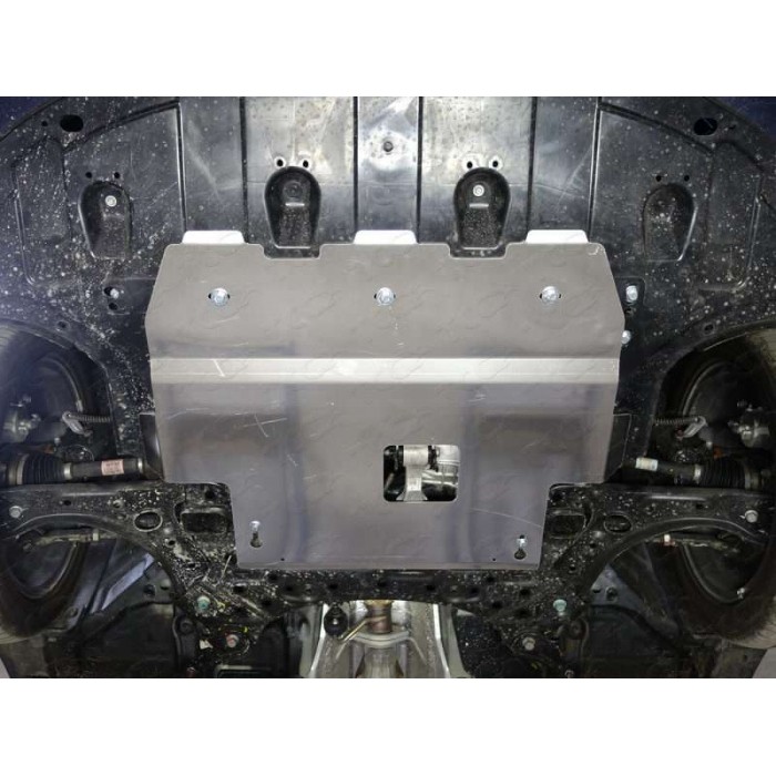 Защита картера ТСС алюминий 4 мм для Hyundai Elantra/i30 2015-2018 артикул ZKTCC00203