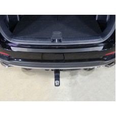 Накладка на задний бампер лист шлифованный для Kia Sorento Prime 2018-2020