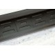 Пороги алюминиевые ТСС с накладкой чёрные для Lexus RX-200t/350/450h 2015-2023 артикул LEXRX200t15-10BL