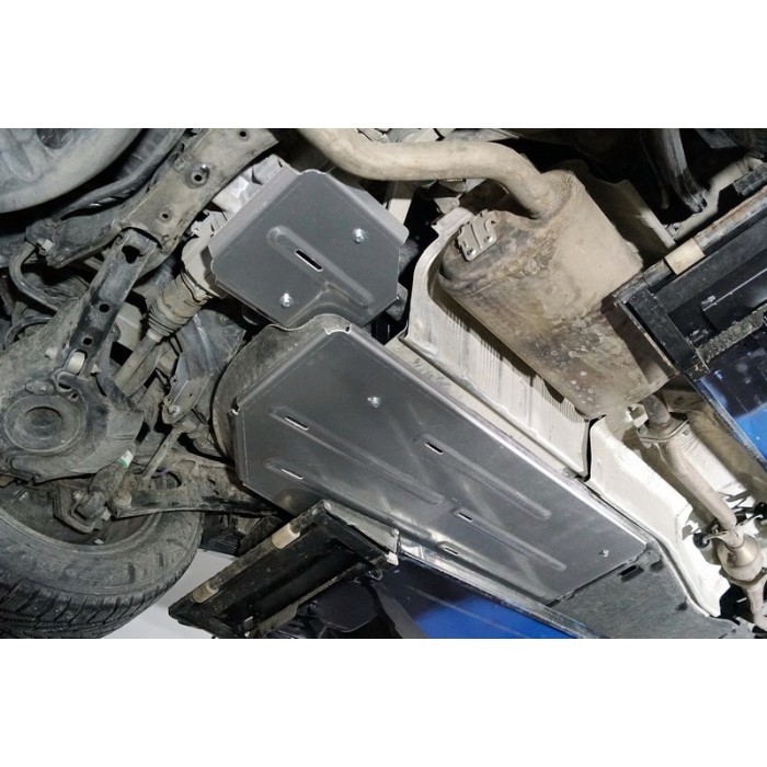Защита бака, алюминий 4 мм для Toyota Highlander 2020-2023 артикул ZKTCC00474