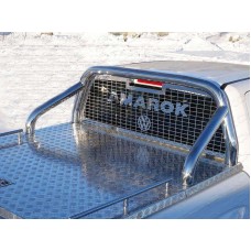 Защита кузова и заднего стекла на крышку 76 мм для Volkswagen Amarok 2016-2023