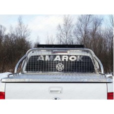 Защита кузова и заднего стекла со светодиодной фарой 75х42 мм на крышку для Volkswagen Amarok 2016-2023