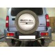 Защита заднего бампера волна 53 мм для Suzuki Jimny 2012-2018