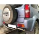 Защита заднего бампера волна 53 мм для Suzuki Jimny 2012-2018