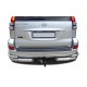 Защита задняя двойные уголки 76-42 мм для Toyota Land Cruiser Prado 120 2002-2009