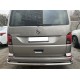 Защита заднего бампера с уголками 60-42 мм для Volkswagen Multivan/Caravelle/Transporter 2015-2024