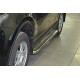 Пороги с площадкой алюминиевый лист 53 мм для для Toyota RAV4 2015-2019