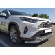 Защита передняя двойная с двумя подгибами 60-42 мм для Toyota RAV4 2019-2023