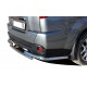 Защита заднего бампера угловая большая 60 мм для Nissan X-Trail 2007-2011