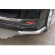 Защита задняя уголки 76 мм для Toyota Highlander 2014-2016