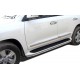 Защита штатных порогов под порог 42 мм для Toyota Land Cruiser 200 TRD 2019-2021
