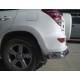 Защита задняя двойные уголки 76-42 мм для Toyota RAV4 2010-2013