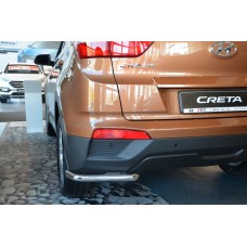 Защита задняя уголки 42 мм для Hyundai Creta 2016-2021