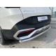 Защита заднего бампера 60 мм комплектация GT-Line для Kia Sportage 2021-2023