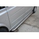 Пороги с площадкой алюминиевый лист 53 мм для Mercedes Vito/W639 2003-2014