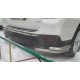 Защита задняя двойные уголки удлиненная 60-53 мм для Toyota Highlander 2014-2016