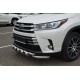 Защита передняя Shark 60 мм для Toyota Highlander 2017-2019