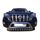 Кенгурятник с клыками 76-60-42 мм для Toyota Land Cruiser Prado 150 2013-2017