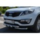 Защита переднего бампера G 60 мм для Kia Sportage 2010-2014