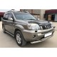 Защита передняя двойная 60-42 мм для Nissan X-Trail T30 2001-2007