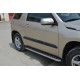 Пороги с площадкой алюминиевый лист на 3 двери 53 мм для Suzuki Grand Vitara 2005-2011