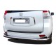 Защита заднего бампера с уголками 76-42 мм для Toyota Land Cruiser Prado 150 2013-2017
