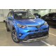 Защита передняя двойная 60-42 мм для для Toyota RAV4 2015-2019