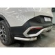 Защита задняя уголки 60 мм комплектация GT-Line для Kia Sportage 2021-2023
