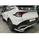 Защита задняя уголки 60 мм комплектация GT-Line для Kia Sportage 2021-2024