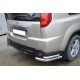 Защита задняя двойные уголки 60-42 мм для Nissan X-Trail 2007-2011