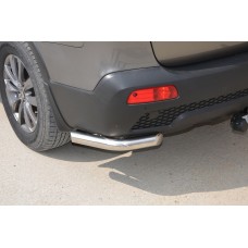 Защита задняя уголки 60 мм для Kia Sorento 2009-2012
