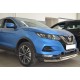 Защита передняя двойная 60-42 мм для Nissan Qashqai 2015-2024