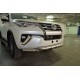 Защита переднего бампера G 76 мм для Toyota Fortuner 2017-2020
