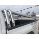 Защита кузова пикапа 76-76 мм для Toyota Hilux Exclusive Black 2015-2020