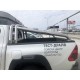 Защита кузова пикапа 76-76 мм для Toyota Hilux Exclusive Black 2015-2020