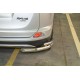 Защита задняя двойные уголки 60-42 мм для для Toyota RAV4 2015-2019
