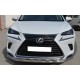 Защита передняя двойная с перемычками 60-42 мм для Lexus NX 2017-2021