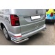 Защита задняя двойные уголки 60-42 мм для Volkswagen Multivan/Caravelle/Transporter 2015-2023
