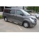 Пороги труба с проступью 76 мм для Hyundai H1 Starex 2007-2018