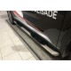 Пороги труба с проступью 76 мм для Hyundai Palisade 2020-2023