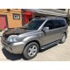 Пороги с площадкой алюминиевый лист 53 мм для Nissan X-Trail T30 2001-2007