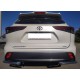 Защита задняя уголки 60 мм для Toyota Highlander 2020-2023