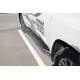 Защита штатных порогов 60 мм для Toyota Land Cruiser Prado 150 Black Onyx 2020-2023